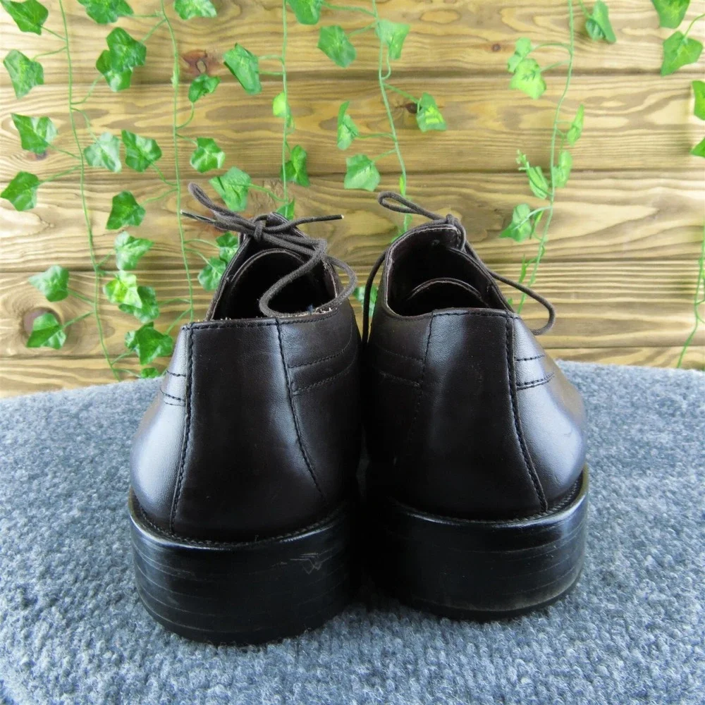 Stafford  Men Derby Shoes Brown  Lace‎ Up Size 12 Medium